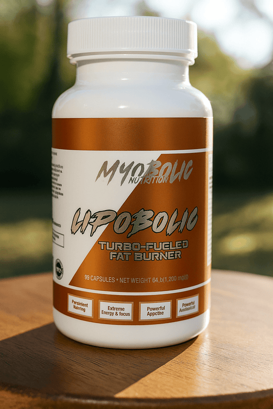 Fat Burner MYOBOLIC Nutrition Turbo Fueled 90 Capsules Energy Booster
