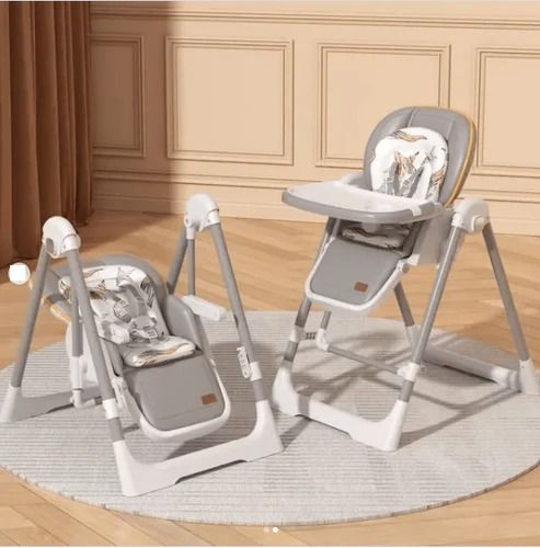 Baby High Chair – Adjustable, Foldable & Comfortable Feeding Seat with Safety Harness - Infinitygallery.store