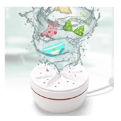 2-in-1 Foldable Mini Washing Machine by TOPINCN – Portable Automatic Washer & Spinner with 1kg Capacity - Infinitygallery.store
