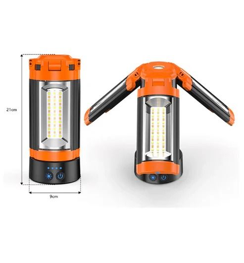 Folding Emergency Flashlight – Ultra-Bright, Portable LED Light with Multi-Modes - Infinitygallery.store