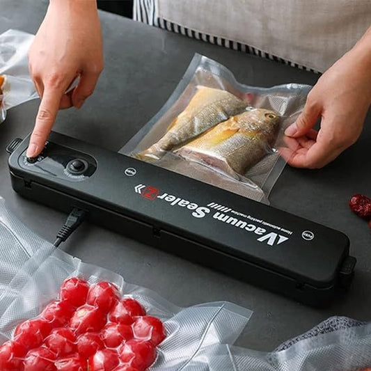 Automatic Food Vacuum Sealer Machine – 90W ABS Electric Sealing System - Infinitygallery.store