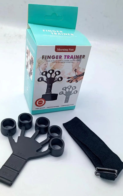 Metal-Hook Grip Strength Trainer – Adjustable Finger Exerciser for Hand & Forearm - Infinitygallery.store