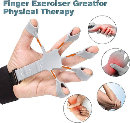 Metal-Hook Grip Strength Trainer – Adjustable Finger Exerciser for Hand & Forearm - Infinitygallery.store
