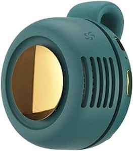 Portable Mini Bladeless Fan – USB Rechargeable with Clip & Adjustable Wind Direction