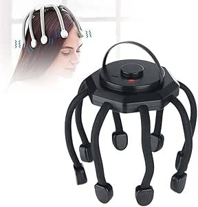 360° Ultra Head Massager – Full Scalp Coverage with 3 Vibration Modes - Infinitygallery.store