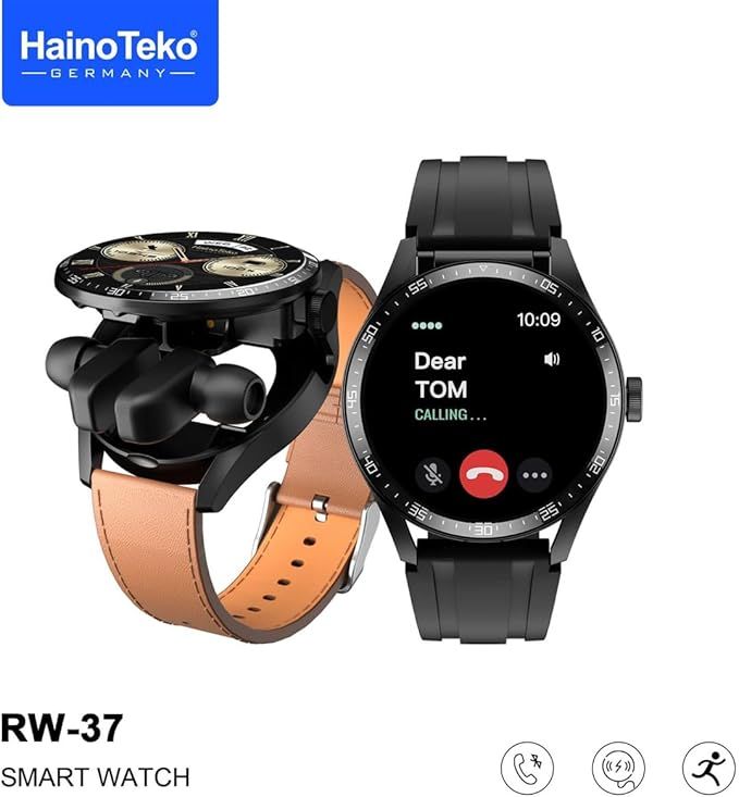 GTS 5 Smart Watch & Wireless Earbuds – AMOLED Display + Health Monitoring | Infinity Gallery - Infinitygallery.store