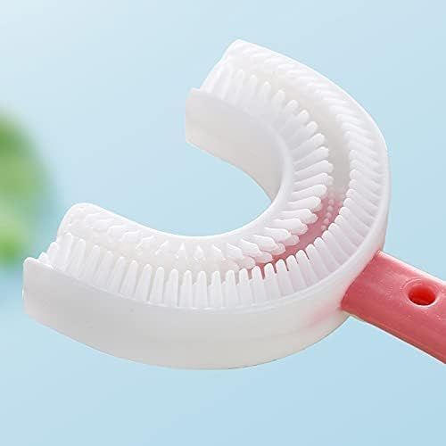 Kids U-Shaped Toothbrush – 360° Gentle Cleaning for Ages 2–12 - Infinitygallery.store