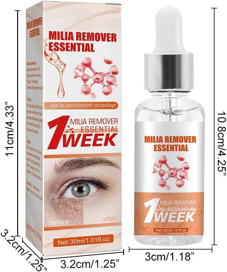 Milia Remover Essential Serum – Eye Fat Particle Removal & Hydration