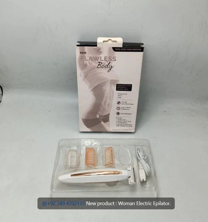 Electric Epilator & Hair Remover for Women – Portable & Gentle Hair Removal - Infinitygallery.store