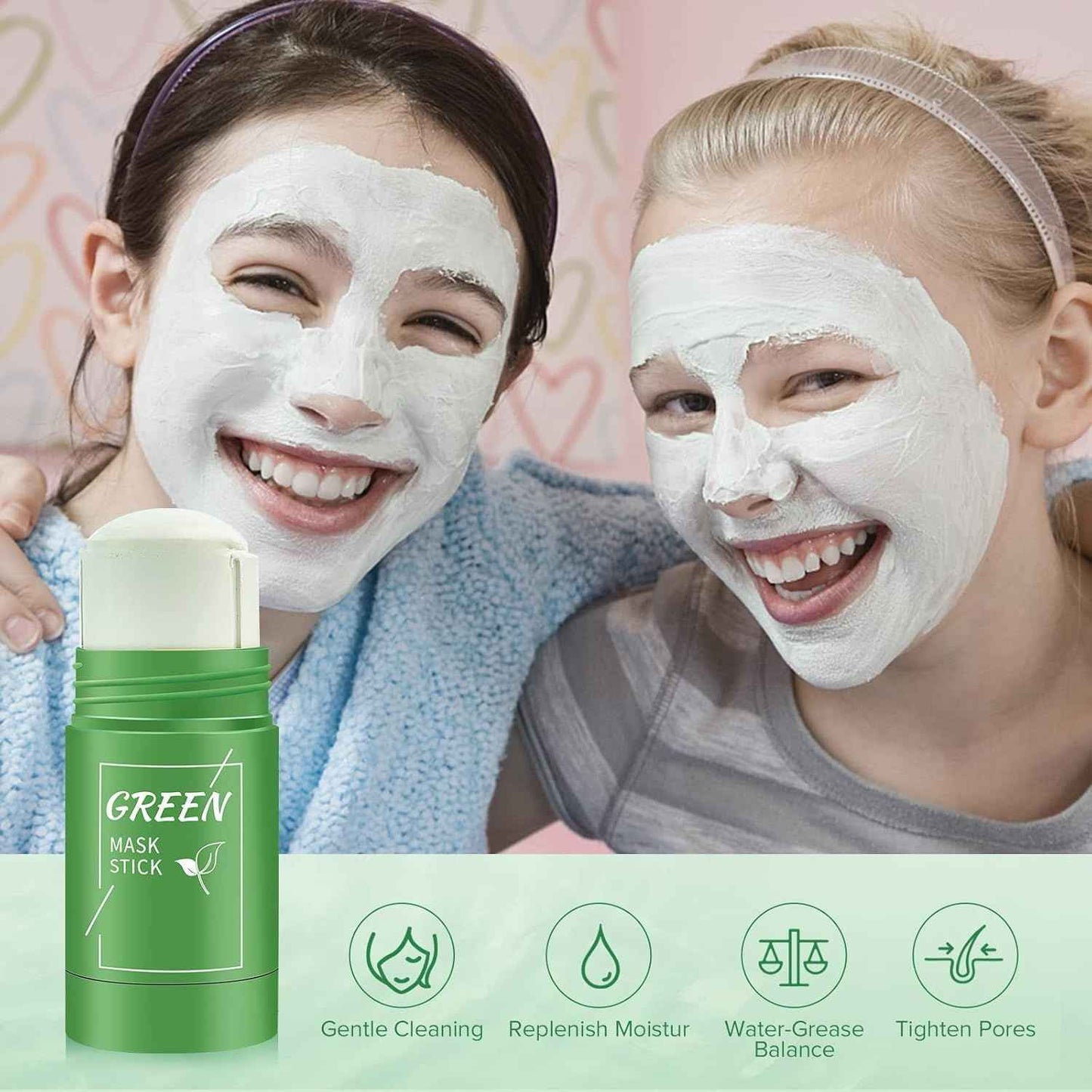 Green Tea Face Mask Stick – Deep Pore Cleansing & Oil Control