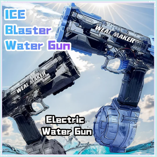 Electric Water Gun – Powerful Motorized Soaker with Transparent Design & Long-Range Splash Power - Infinitygallery.store