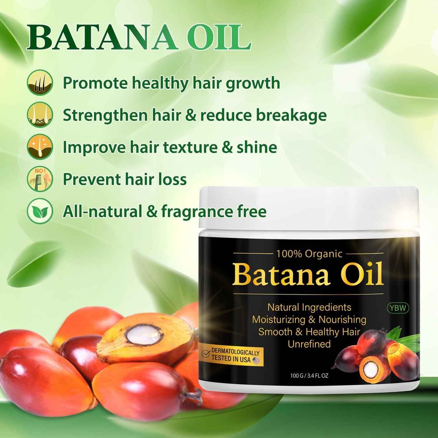 Batana Oil for Hair Growth and Repair – 100% Natural from Honduras