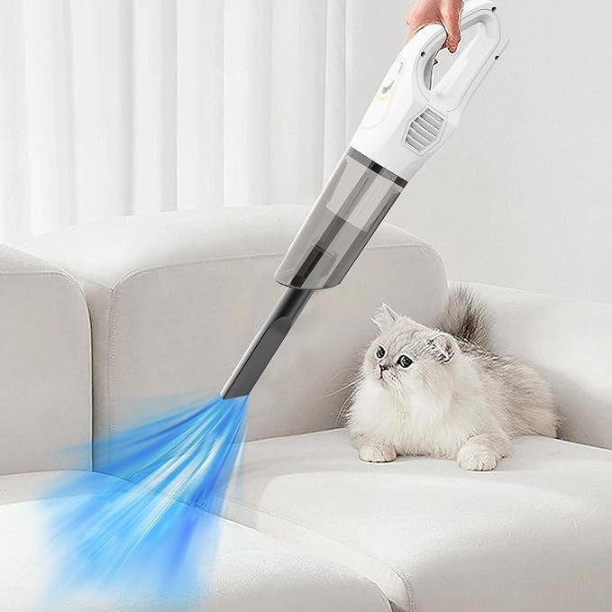 Smart Portable Vacuum Cleaner – 120W Mini Handheld Vacuum for Car, Home & Office - Infinitygallery.store