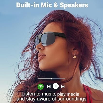 Bluetooth Smart Sunglasses – Wireless Audio & UV Protection in Style - Infinitygallery.store