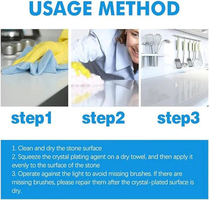Stone Stain Remover Gel – Heavy-Duty Cleaner for Marble, Granite & Natural Stone - Infinitygallery.store