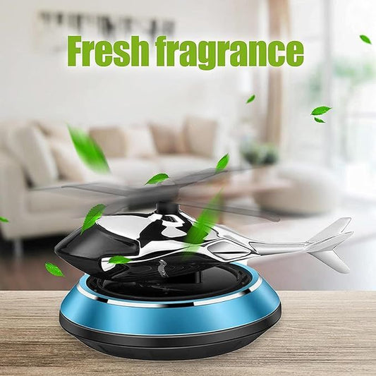Solar Car Fragrance – Helicopter Style Rotating Dashboard Air Freshener - Infinitygallery.store