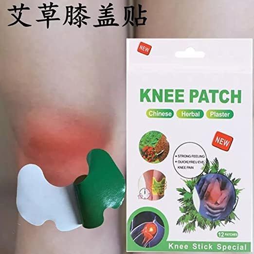 Professional Herbal Knee Pain Relief Patches – Self-Heating Moxa Plaster (20 Pcs) - Infinitygallery.store