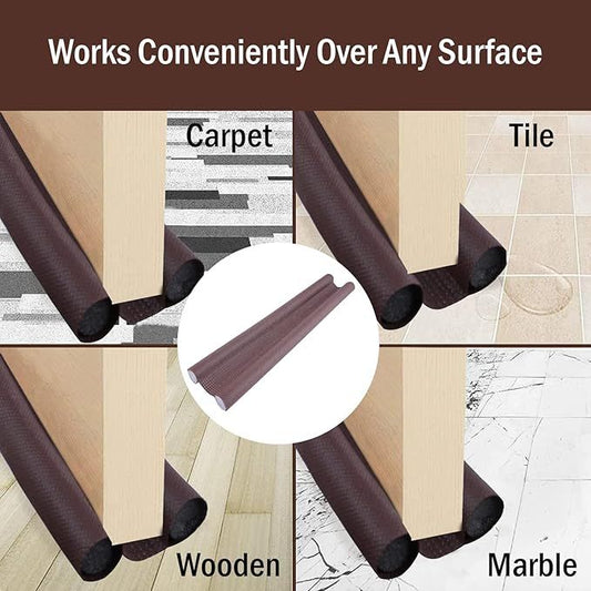 Premium PVC Door Draft Stopper – High Pressure Resistant & Easy to Install - Infinitygallery.store