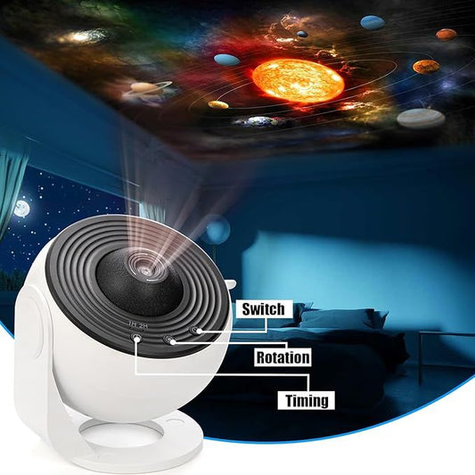 12-in-1 Planetarium Galaxy Projector – 4K HD Star Ceiling Night Light - Infinitygallery.store
