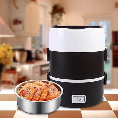 Electric Heated Lunch Box – Portable Food Warmer for Home, Office & Travel - Infinitygallery.store