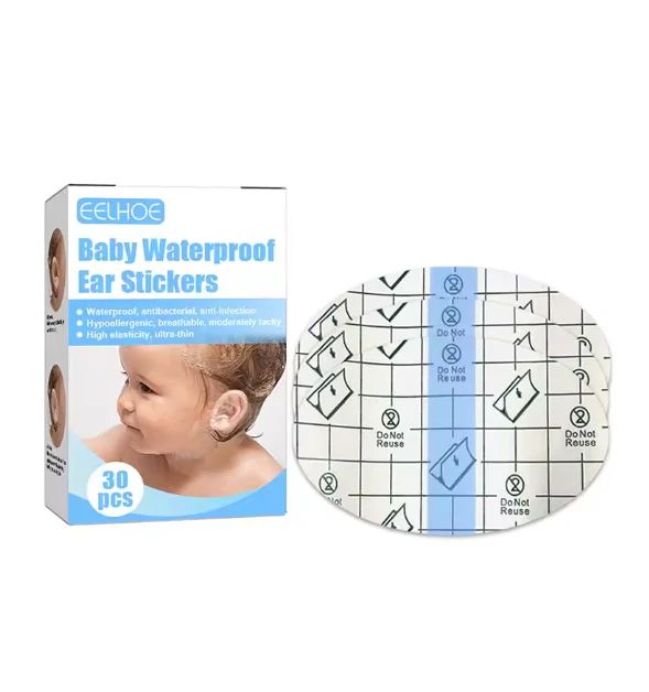 Baby Ear Stickers (30pcs) – Waterproof, Soft & Hypoallergenic Ear Covers for Infants - Infinitygallery.store