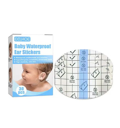 Baby Ear Stickers (30pcs) – Waterproof, Soft & Hypoallergenic Ear Covers for Infants - Infinitygallery.store