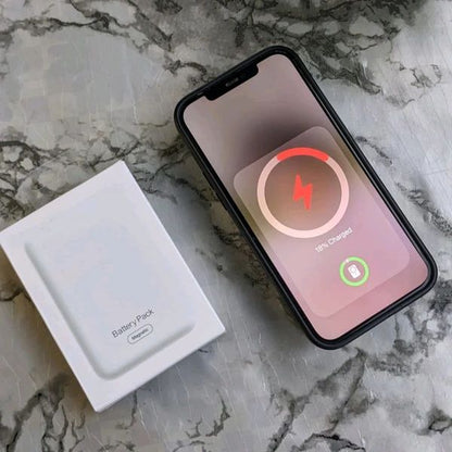 10000mAh MagSafe Wireless Power Bank – Strong Magnetic Grip for iPhone 12 to 15 Series - Infinitygallery.store