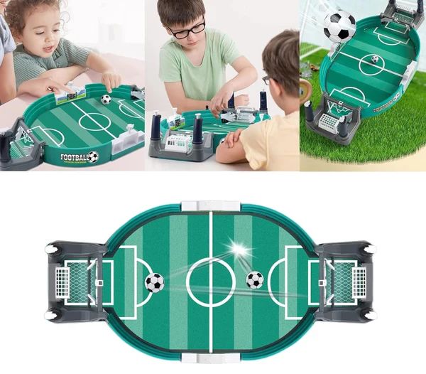 Mini Foosball Table Game – Interactive Soccer Board Game for All Ages - Infinitygallery.store