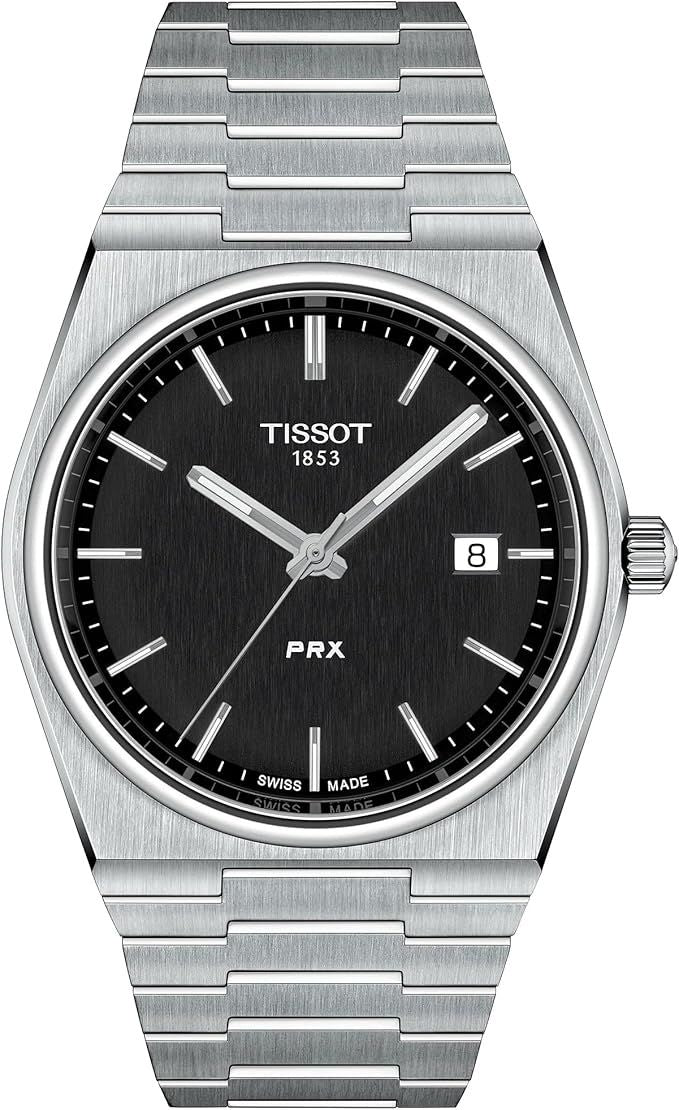 Tissot Men’s Swiss Automatic Watch – Stainless Steel Case, Date Display & Butterfly Clasp | Infinity Gallery - Infinitygallery.store
