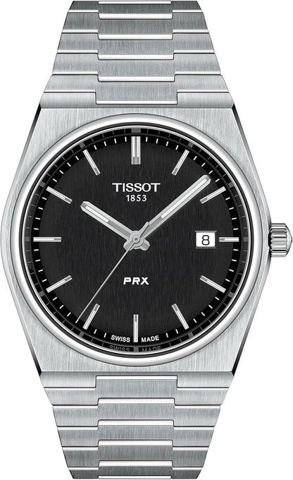 Tissot Men’s Swiss Automatic Watch – Stainless Steel Case, Date Display & Butterfly Clasp | Infinity Gallery - Infinitygallery.store