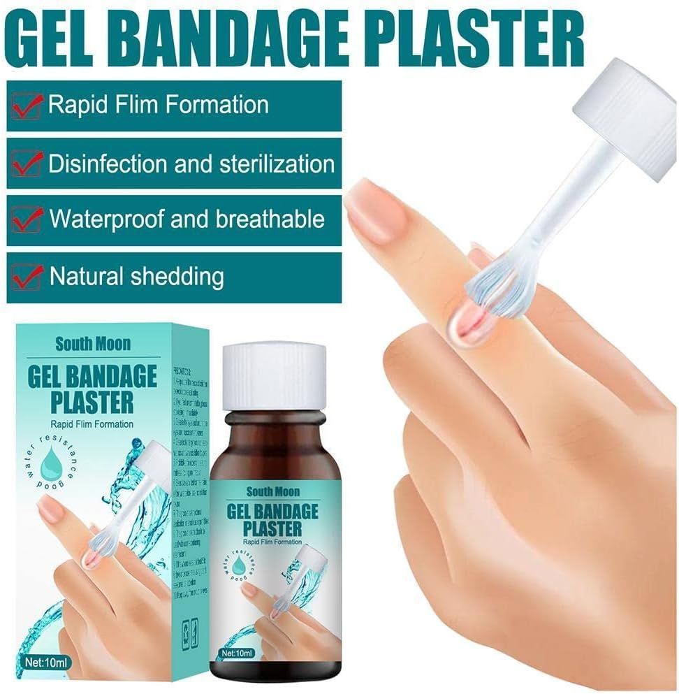Waterproof Skin Liquid Bandage Gel – Quick-Dry Wound Sealant (10ml) - Infinitygallery.store