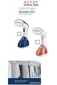 1800W Iron Steamer with LCD Display – Portable 2-in-1 Garment & Clothes Steamer - Infinitygallery.store