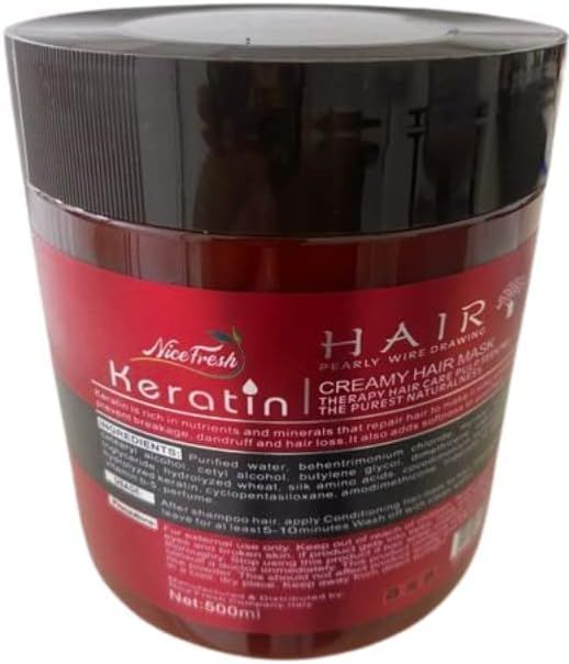 Keratin Repair Hair Mask – Deep Conditioning Treatment for Smooth & Shiny Hair - Infinitygallery.store