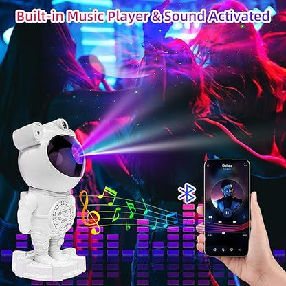 Astronaut Galaxy Projector – Nebula Star Light with Remote & Timer - Infinitygallery.store