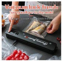 Automatic Food Vacuum Sealer Machine – 90W ABS Electric Sealing System - Infinitygallery.store