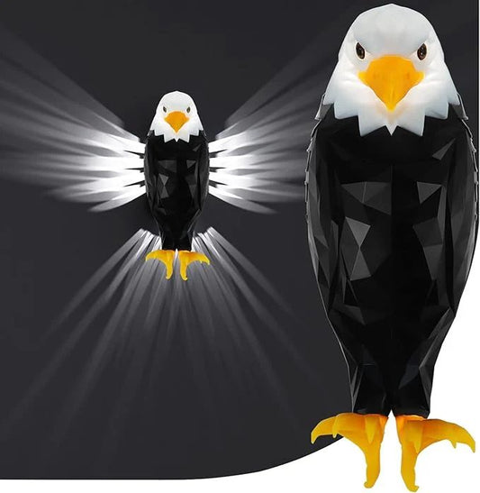 3D Eagle Wall Light – LED Projection Lamp for Home & Outdoor Decor - Infinitygallery.store