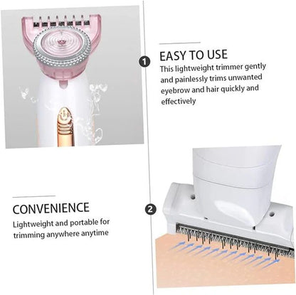 Electric Epilator & Hair Remover for Women – Portable & Gentle Hair Removal - Infinitygallery.store