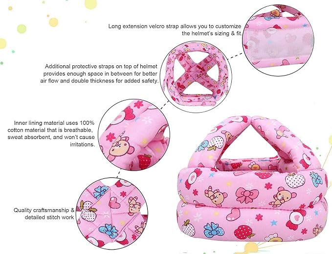 Baby Safety Helmet – 360° Head Protection for Crawling & Walking - Infinitygallery.store