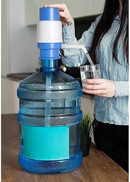 Hand Press Manual Water Pump – No-Electricity Water Dispenser for Bottles & Jugs - Infinitygallery.store