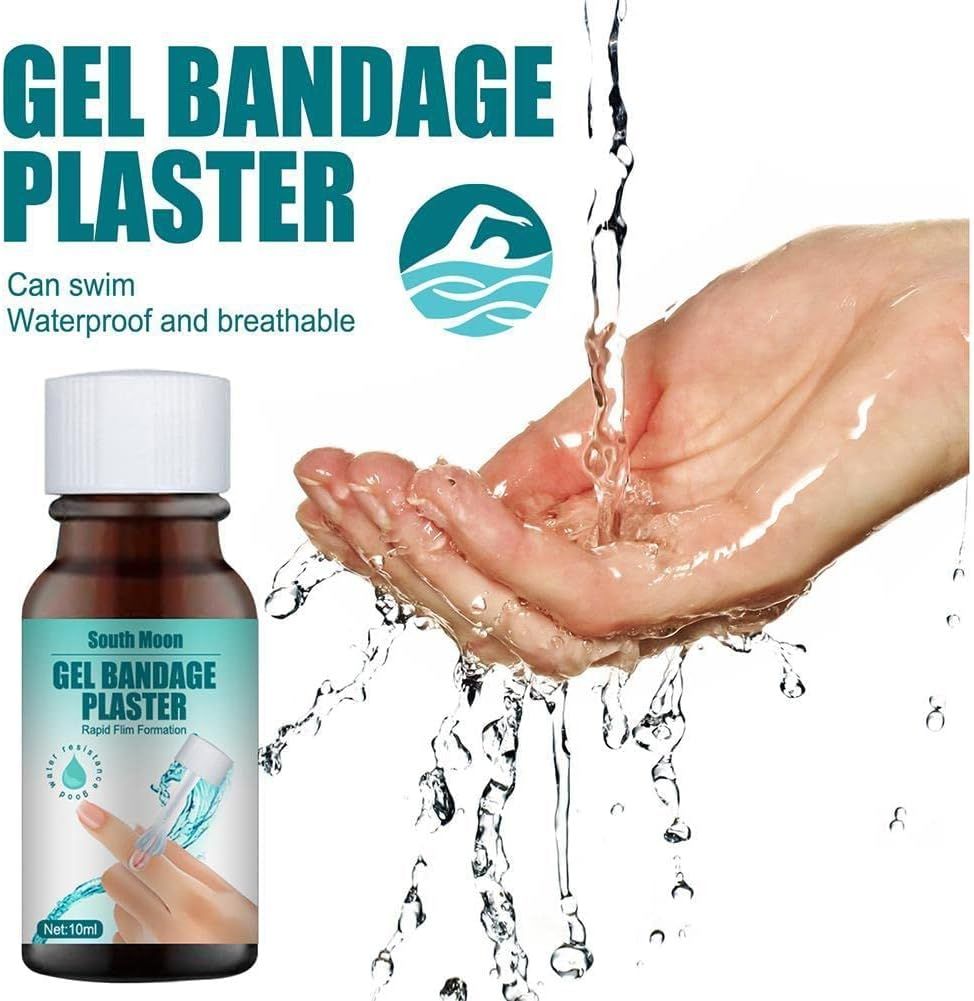 Waterproof Skin Liquid Bandage Gel – Quick-Dry Wound Sealant (10ml) - Infinitygallery.store