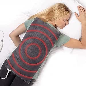 Calming Heat Multi-Purpose Electric Heating Pad with Digital Controller & Auto Shut-Off - Infinitygallery.store