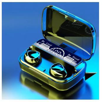 M10 TWS Wireless Earphones – Bluetooth 5.1, LED Display, IPX7 Waterproof, HiFi Sound - Infinitygallery.store