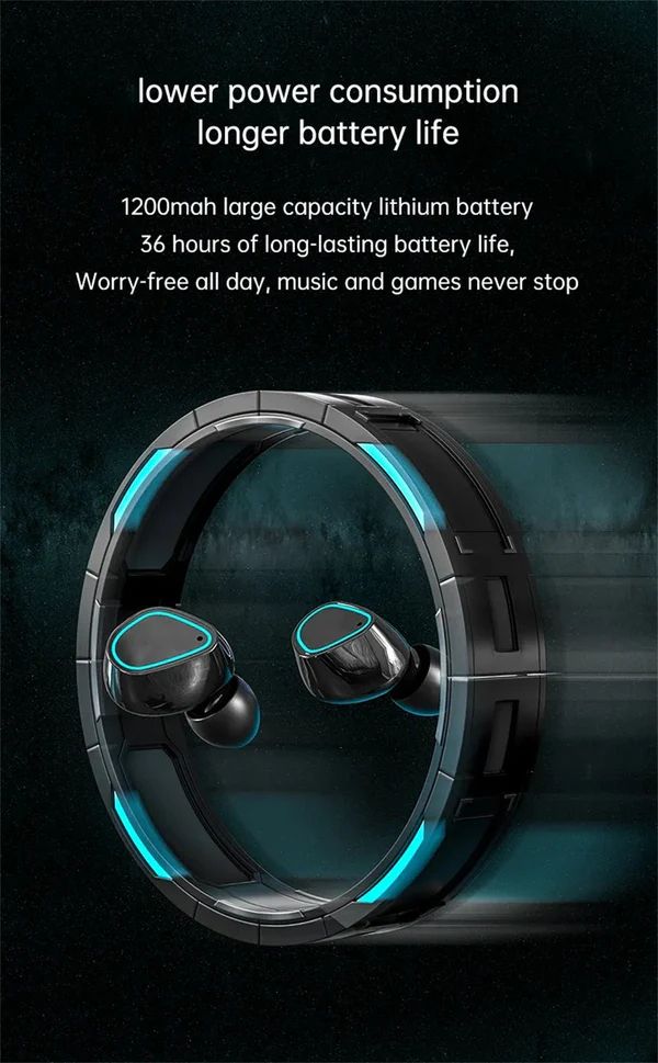 M30 Pro TWS Wireless Earphones – IPX7 Waterproof, 2000mAh Charging Case - Infinitygallery.store