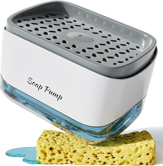 Stylish Kitchen Soap Dispenser – Manual Pump for Easy & Elegant Soap Access - Infinitygallery.store