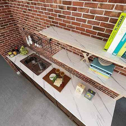 Self-Adhesive Marble Contact Paper – 3M Roll for Countertops, Cabinets & More