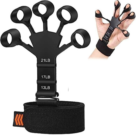 Metal-Hook Grip Strength Trainer – Adjustable Finger Exerciser for Hand & Forearm - Infinitygallery.store