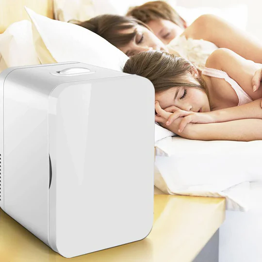 Mini Portable Fridge 8L – Dual Power | Hot & Cold | Quiet & Compact - Infinitygallery.store