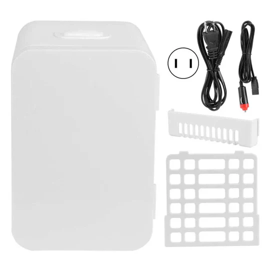 Mini Portable Fridge 8L – Dual Power | Hot & Cold | Quiet & Compact - Infinitygallery.store