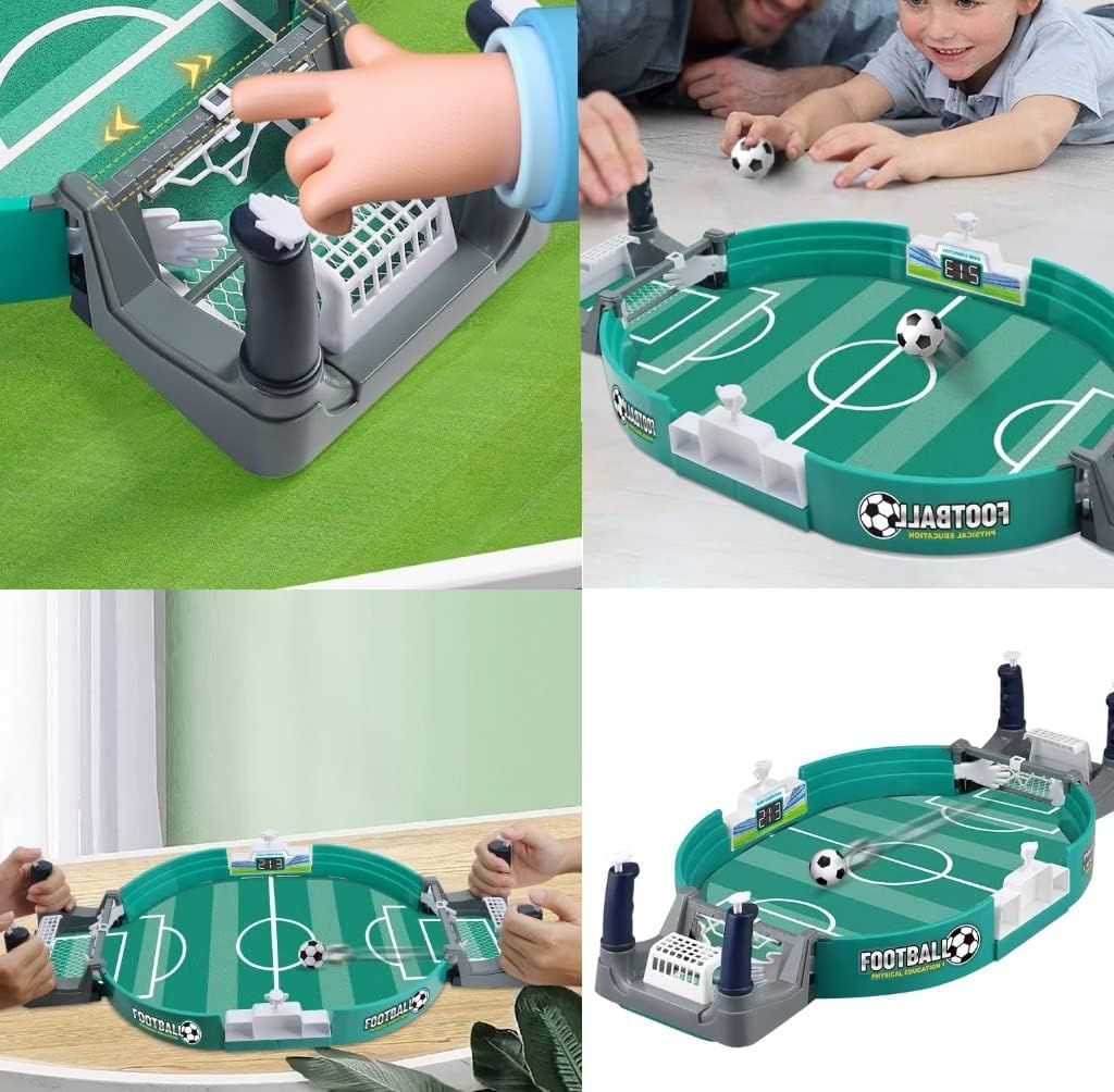Mini Foosball Table Game – Interactive Soccer Board Game for All Ages - Infinitygallery.store