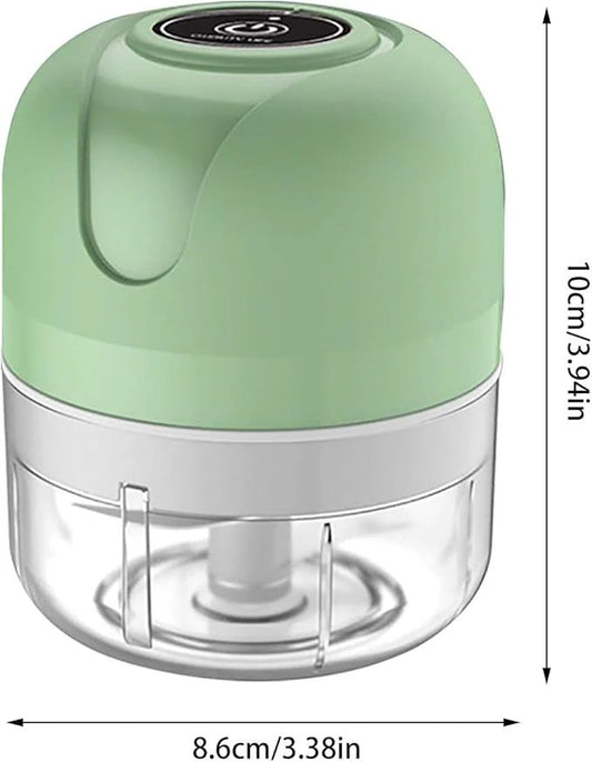 Electric Garlic Chopper – One-Touch Mini Food Processor for Fast & Easy Prep - Infinitygallery.store